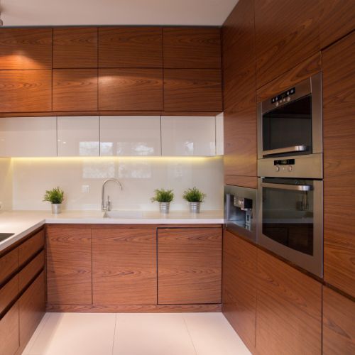 kitchen wooden cabinets